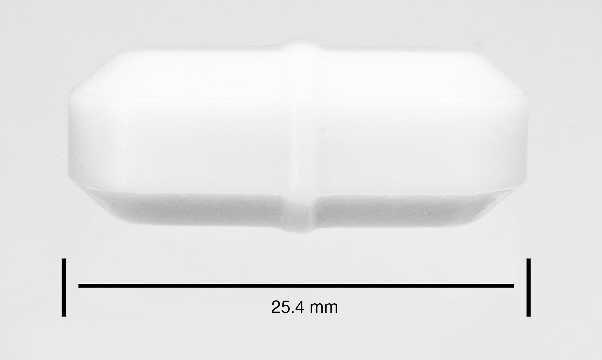 SP Bel-Art Spinbar Teflon Octagon Magnetic Stirring Bar; 25.4 x 9.5mm, White