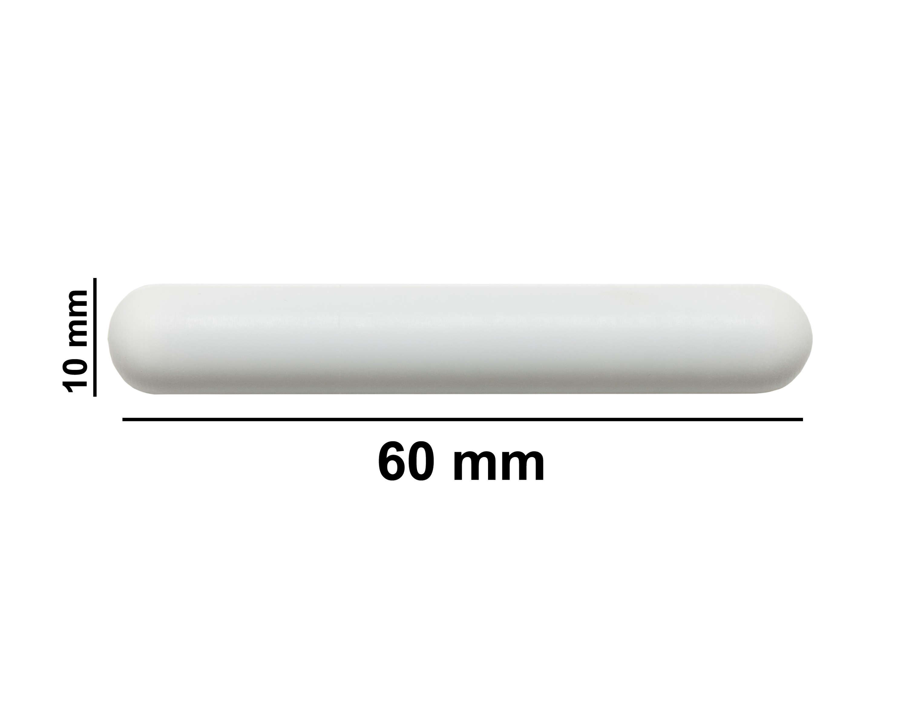 SP Bel-Art Plain Spinbar Magnetic Stirring Bar; 60 x 10mm