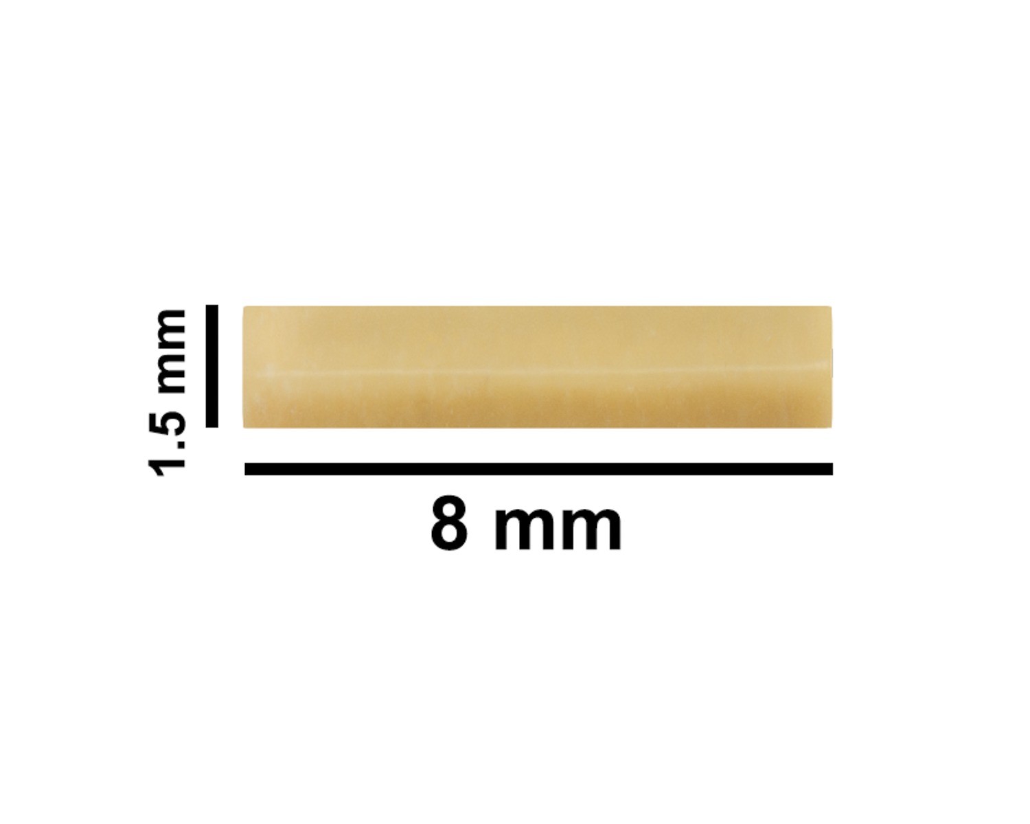 SP Bel-Art Spinbar Teflon Micro (Flea) Magnetic Stirring Bar; 8 x 1.5mm, Yellow