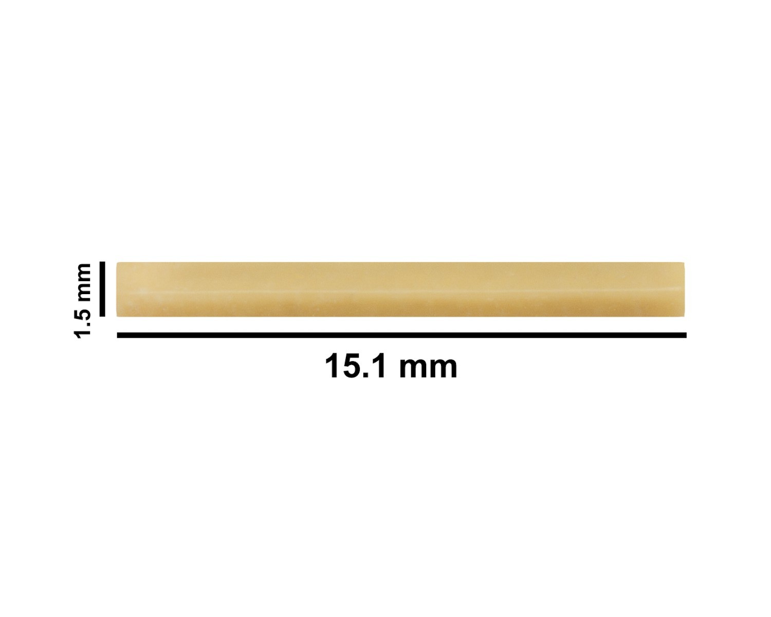 SP Bel-Art Spinbar Teflon Micro (Flea) Magnetic Stirring Bar; 15.1 x 1.5mm, Yellow