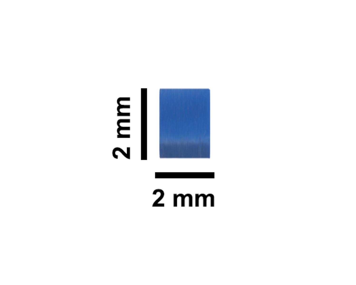 SP Bel-Art Spinbar Teflon Micro (Flea) Magnetic Stirring Bar; 2 x 2mm, Blue
