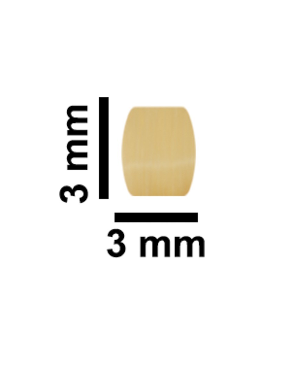 SP Bel-Art Spinbar Teflon Micro (Flea) Magnetic Stirring Bar; 3 x 3mm, Yellow