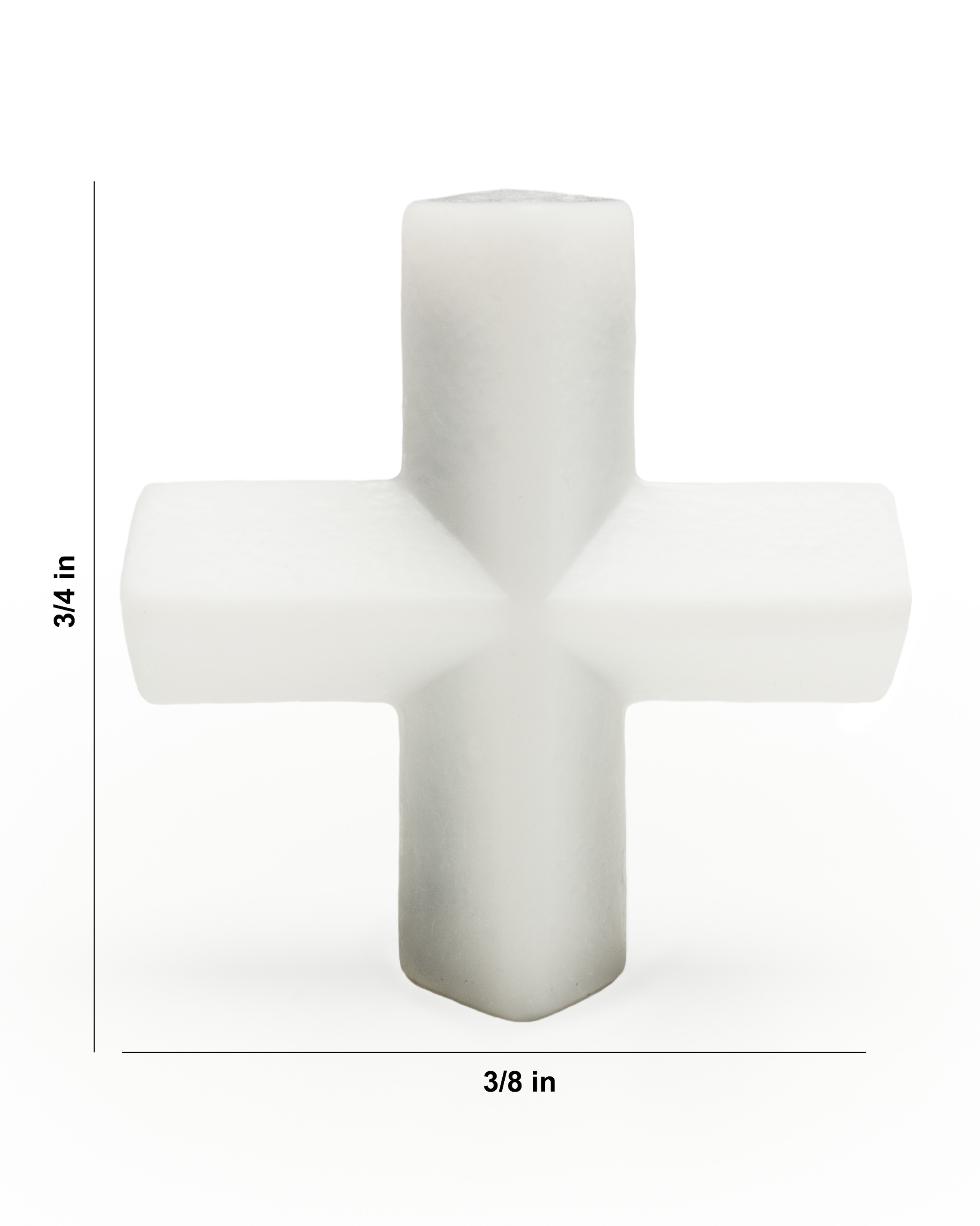 SP Bel-Art Spinplus Teflon Magnetic Stirring Bar; 19.1 x 9.5mm, White