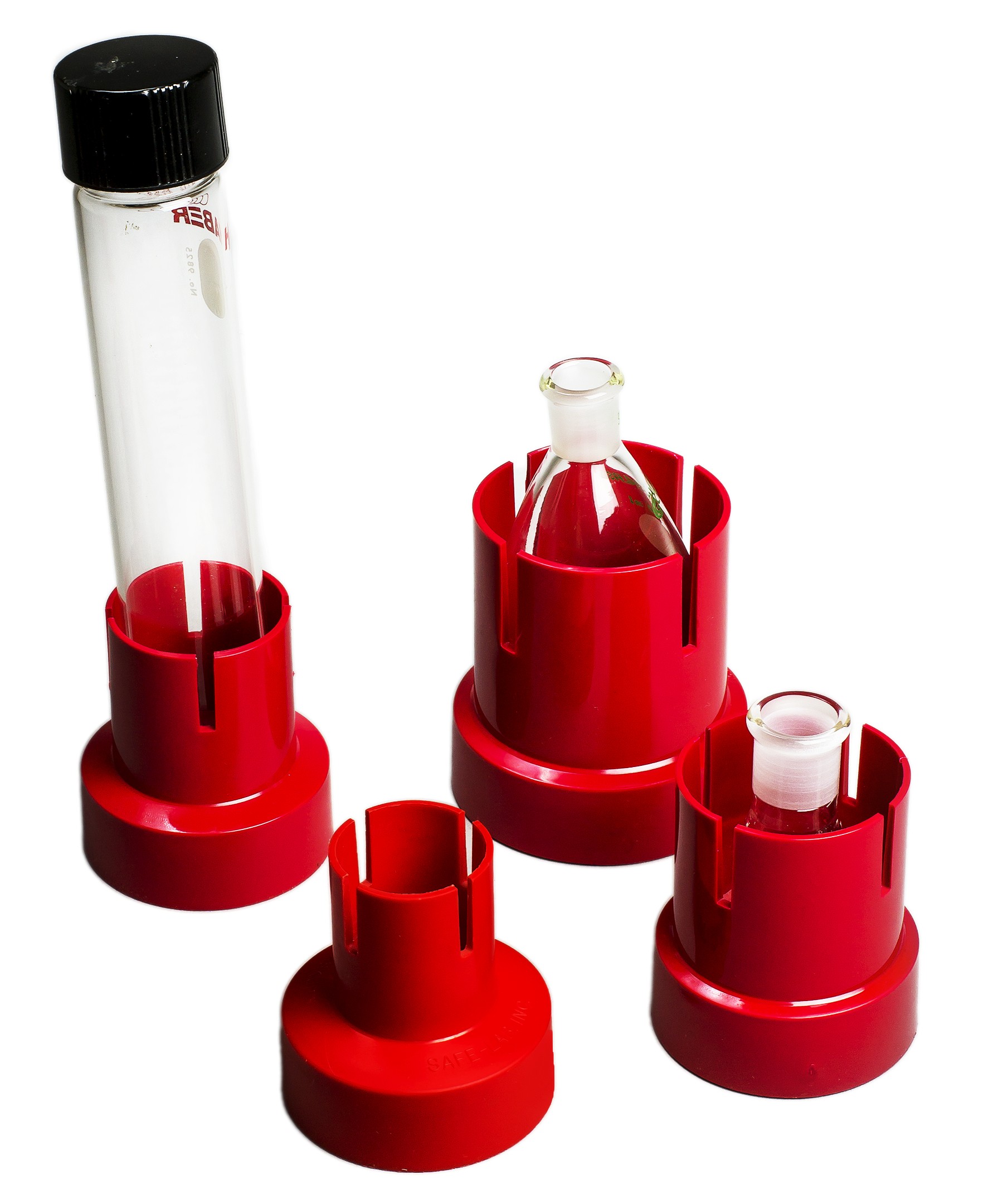 SP Bel-Art Flaskup Polypropylene Flask Holders; Assortment (Pack of 12)