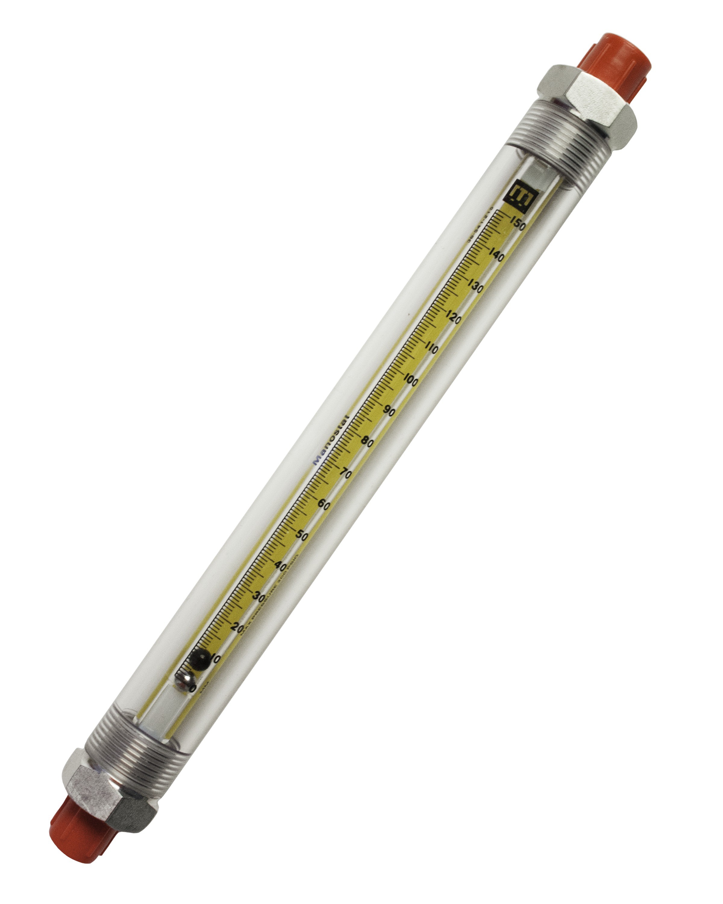 SP Bel-Art Riteflow Borosilicate Glass Guarded Flowmeter; 150mm Scale, Size 4