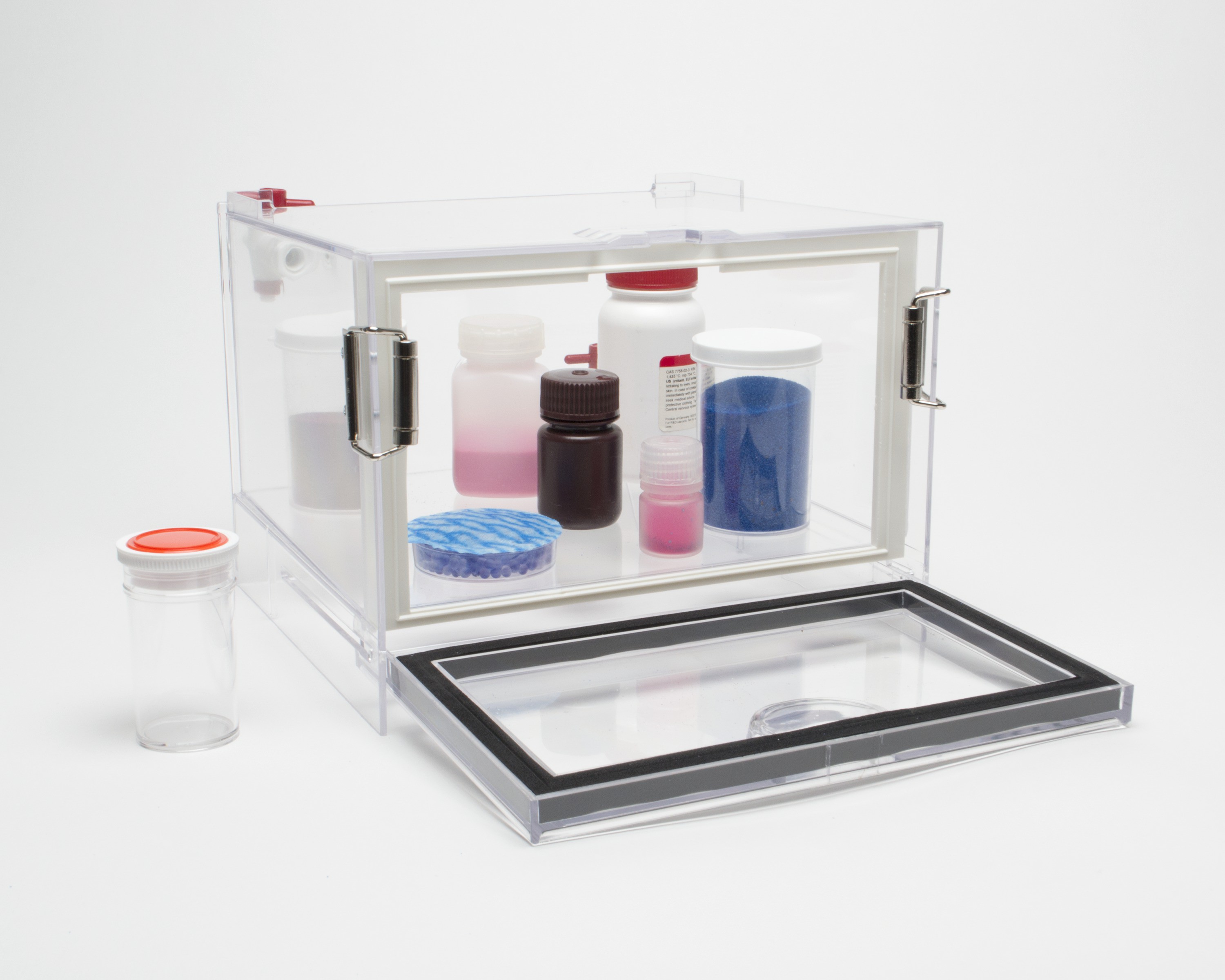 DryKeeper Small, Stacking GasPurge Desiccator SP Scienceware