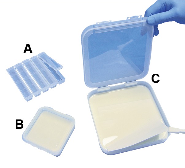 SP Bel-Art Antibody Saver Tray; Plastic, 3½ x 3½ in. (Pack of 5)