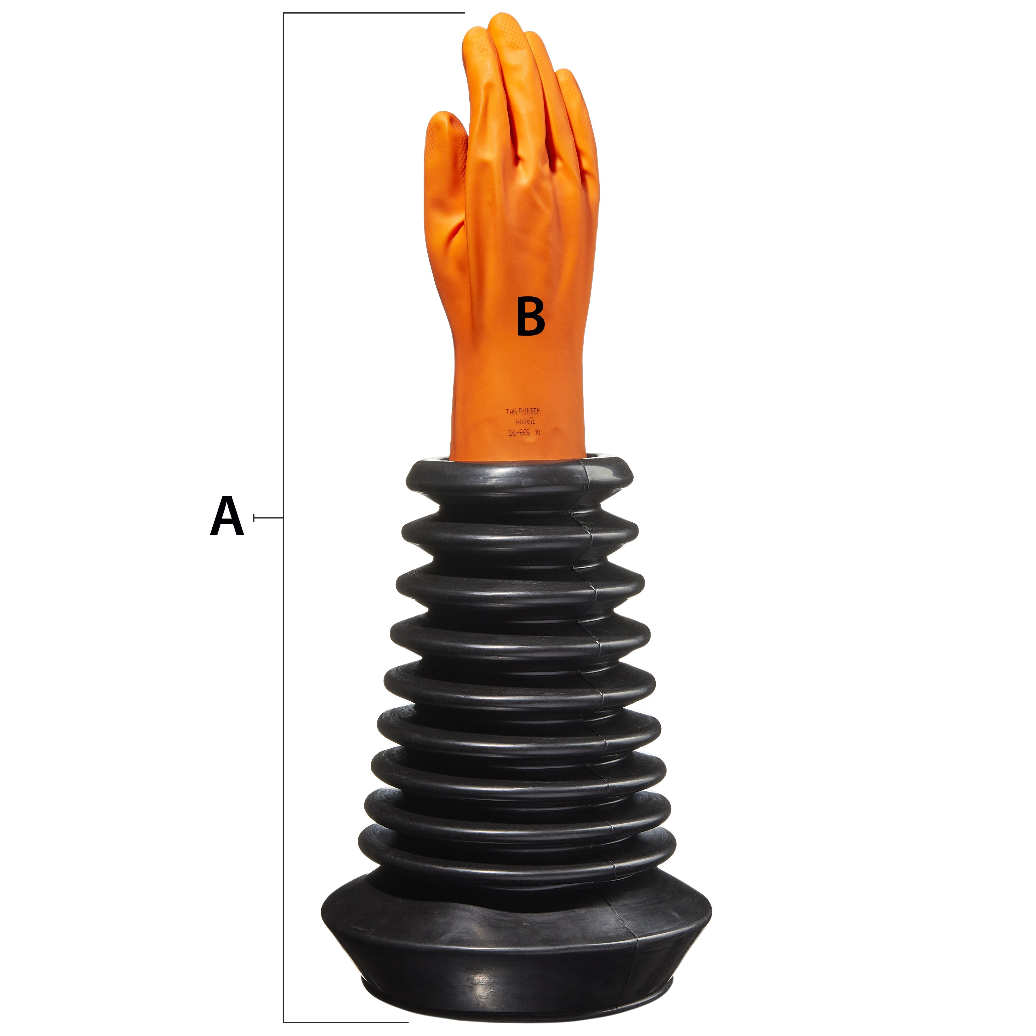 Construction Safety Plastic Work Hand Gloves Clips Holder/Glove
