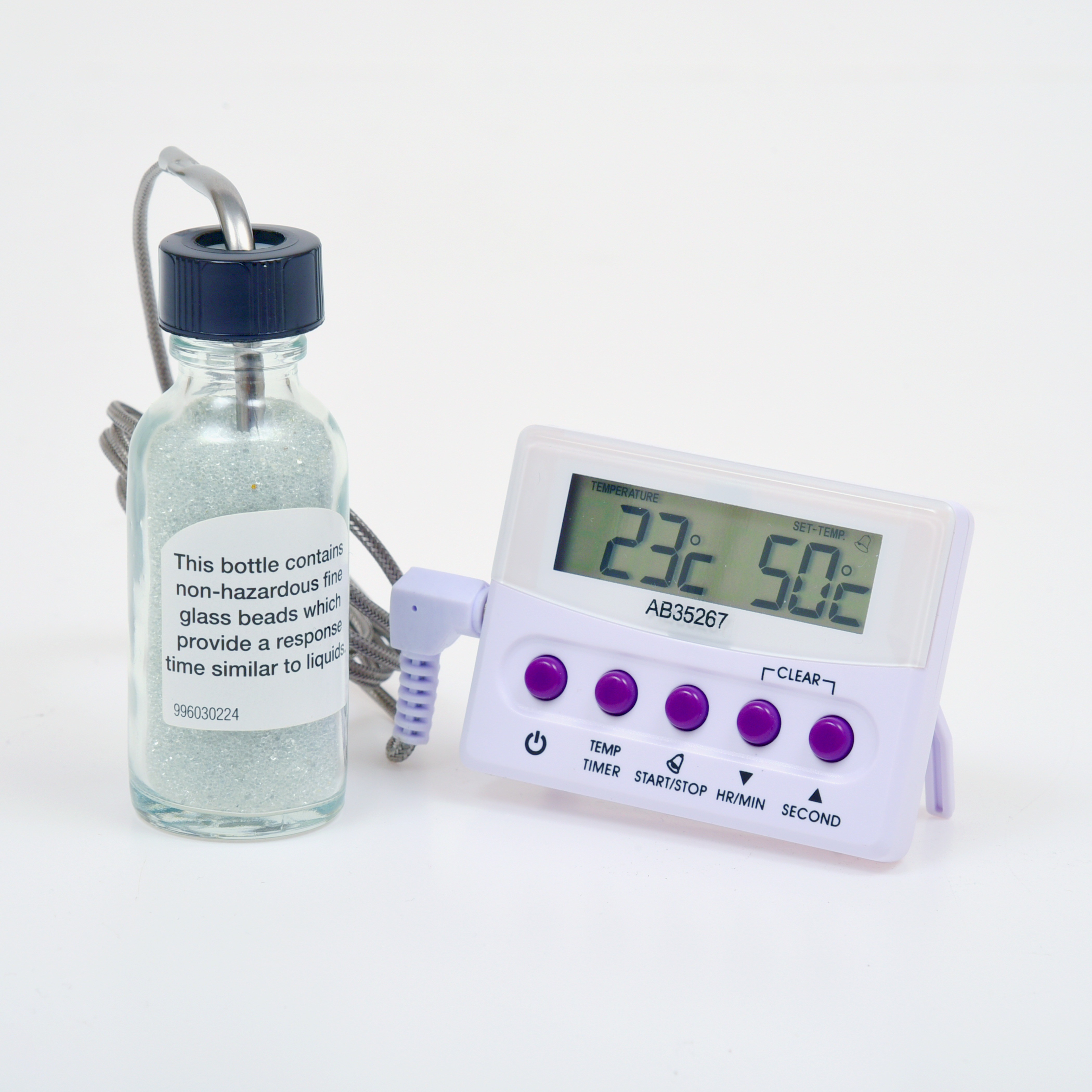 SP Bel-Art, H-B Frio Temp Calibrated Electronic Verification Thermometer; -50/300˚C (-58/572˚F), Freezer Calibration