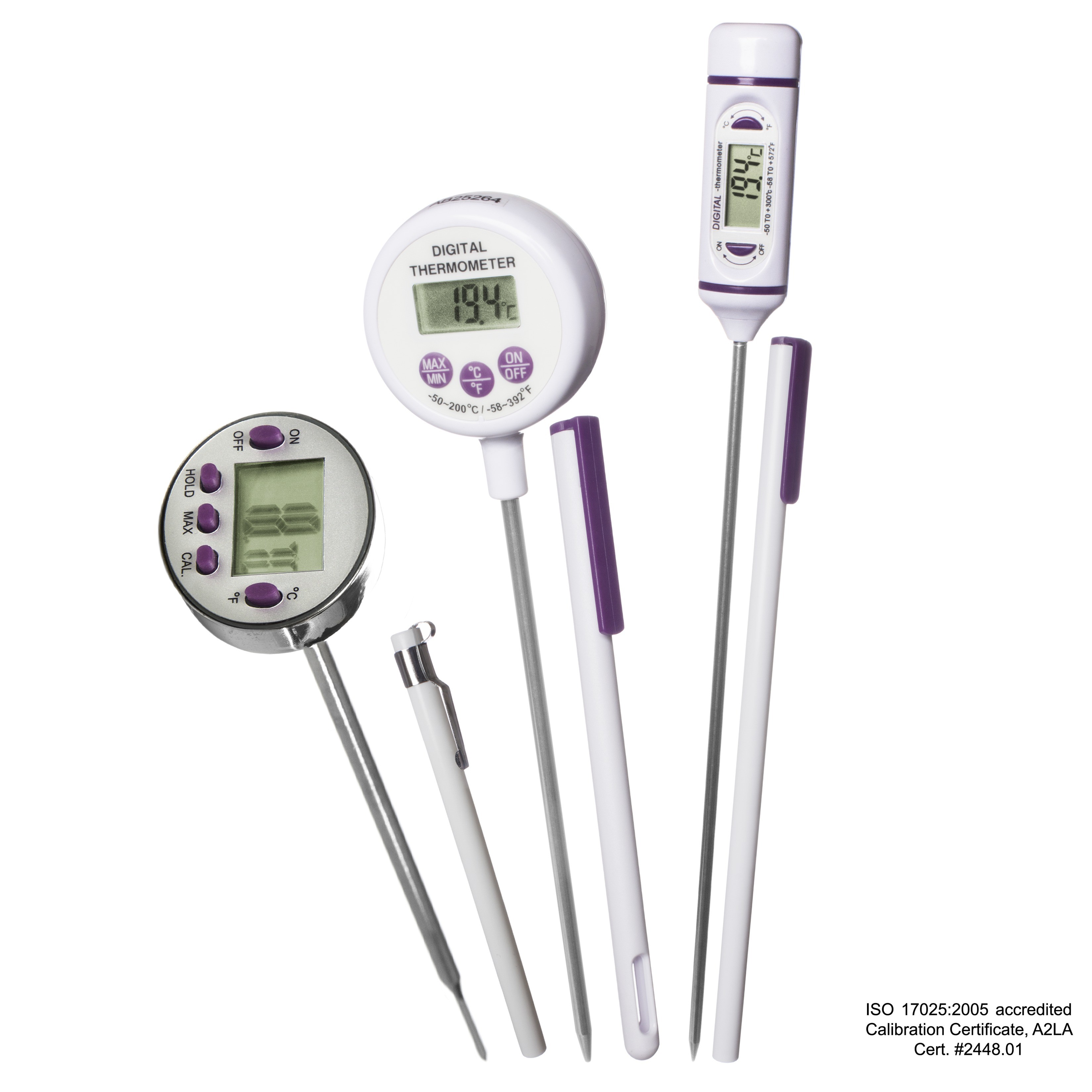 SP Scienceware 60803-1200 DURAC Total Immersion Oven Thermometer Pack of 5 pcs