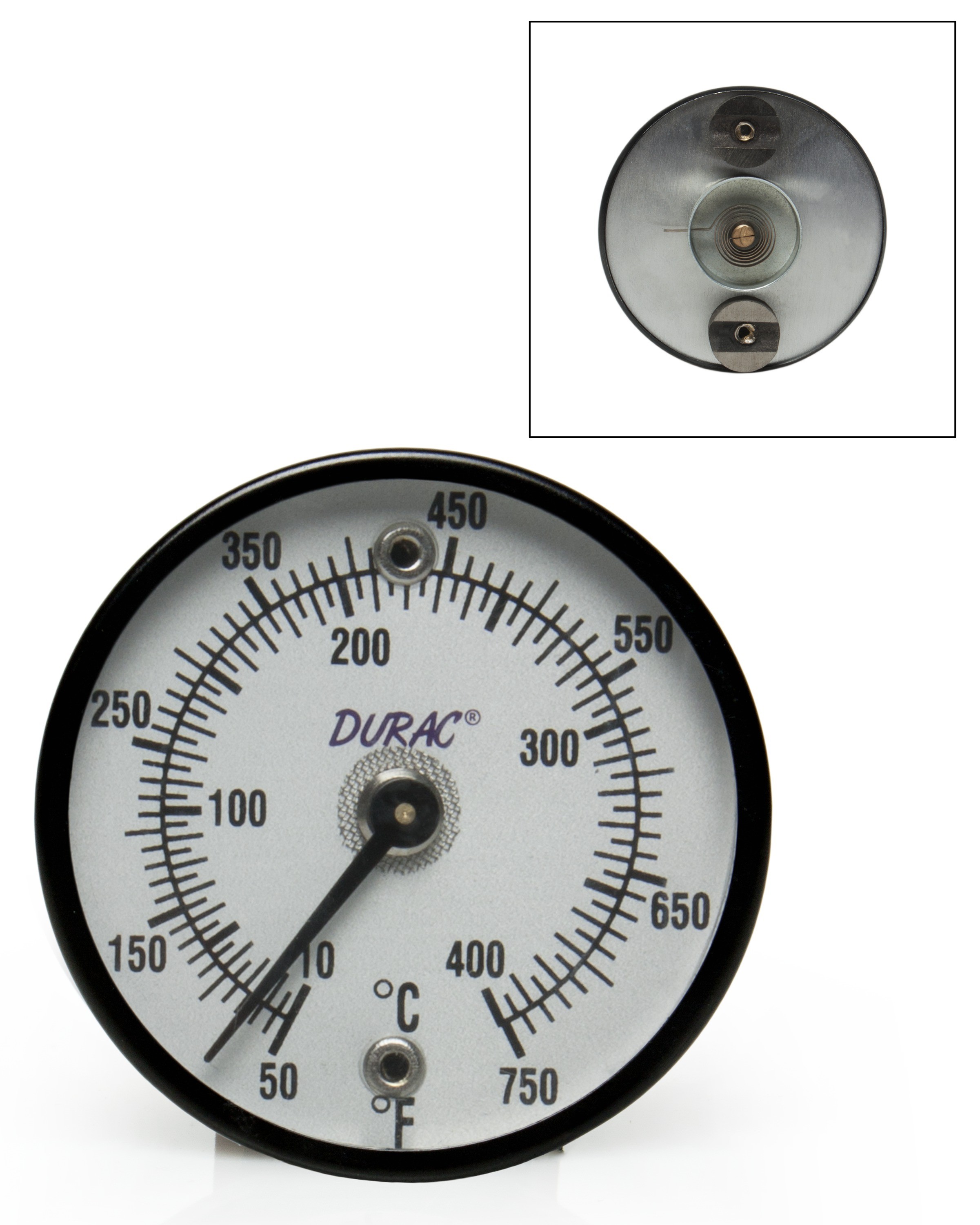 Surface Testing Gauge Clip-on Pipe Thermometer With Spring Temperature  Gauge