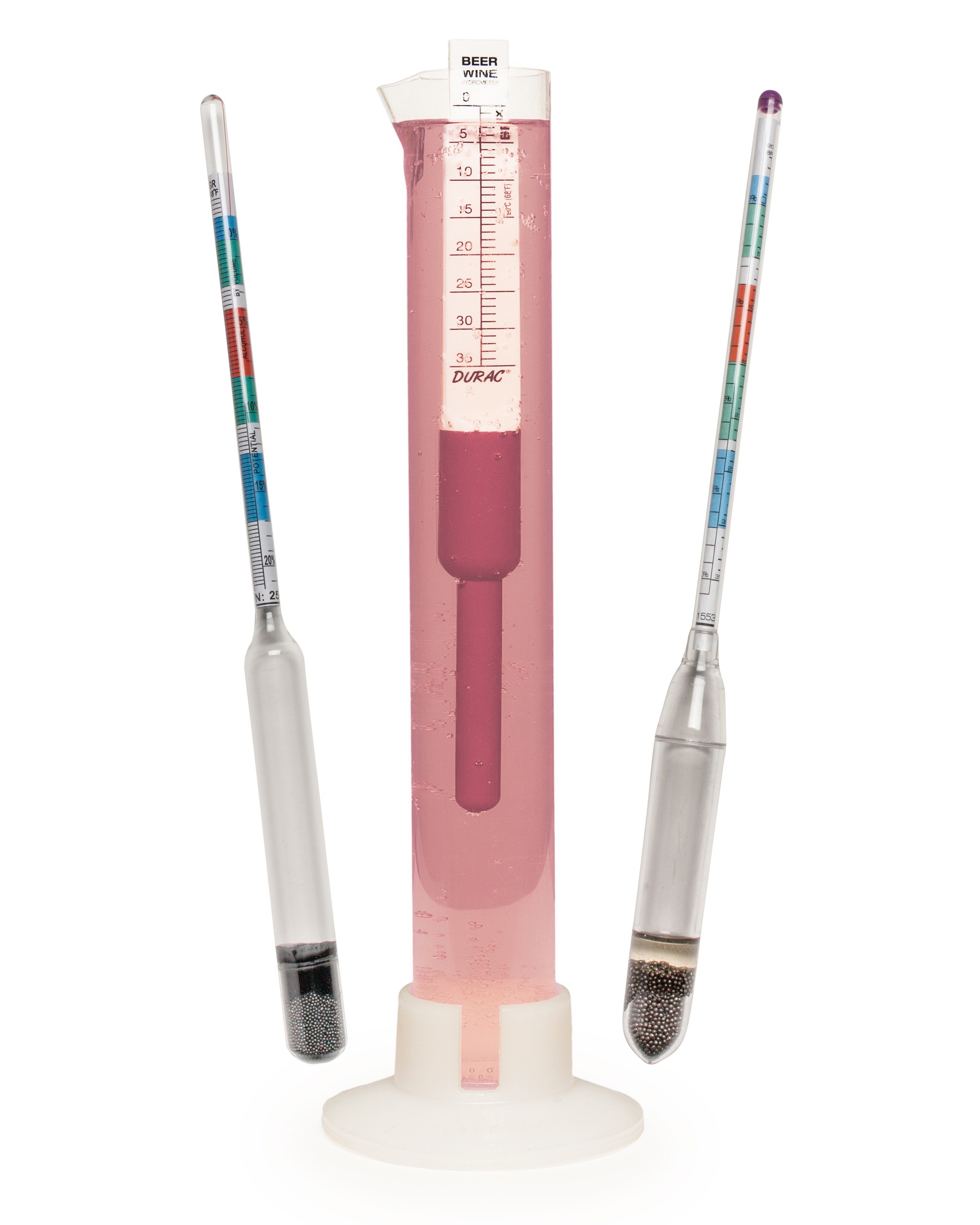 SP Bel-Art | H-B DURAC Triple Scale Beer and Wine Hydrometers | SP Bel-Art