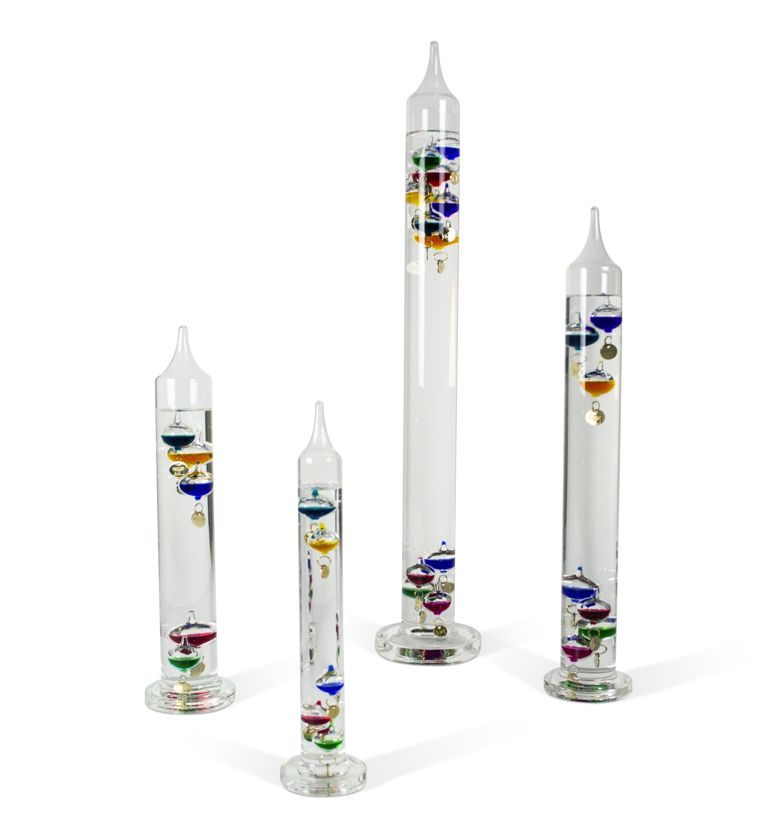 Galileo thermometer stylish accurate temperature gadget xmas gift 37cm 