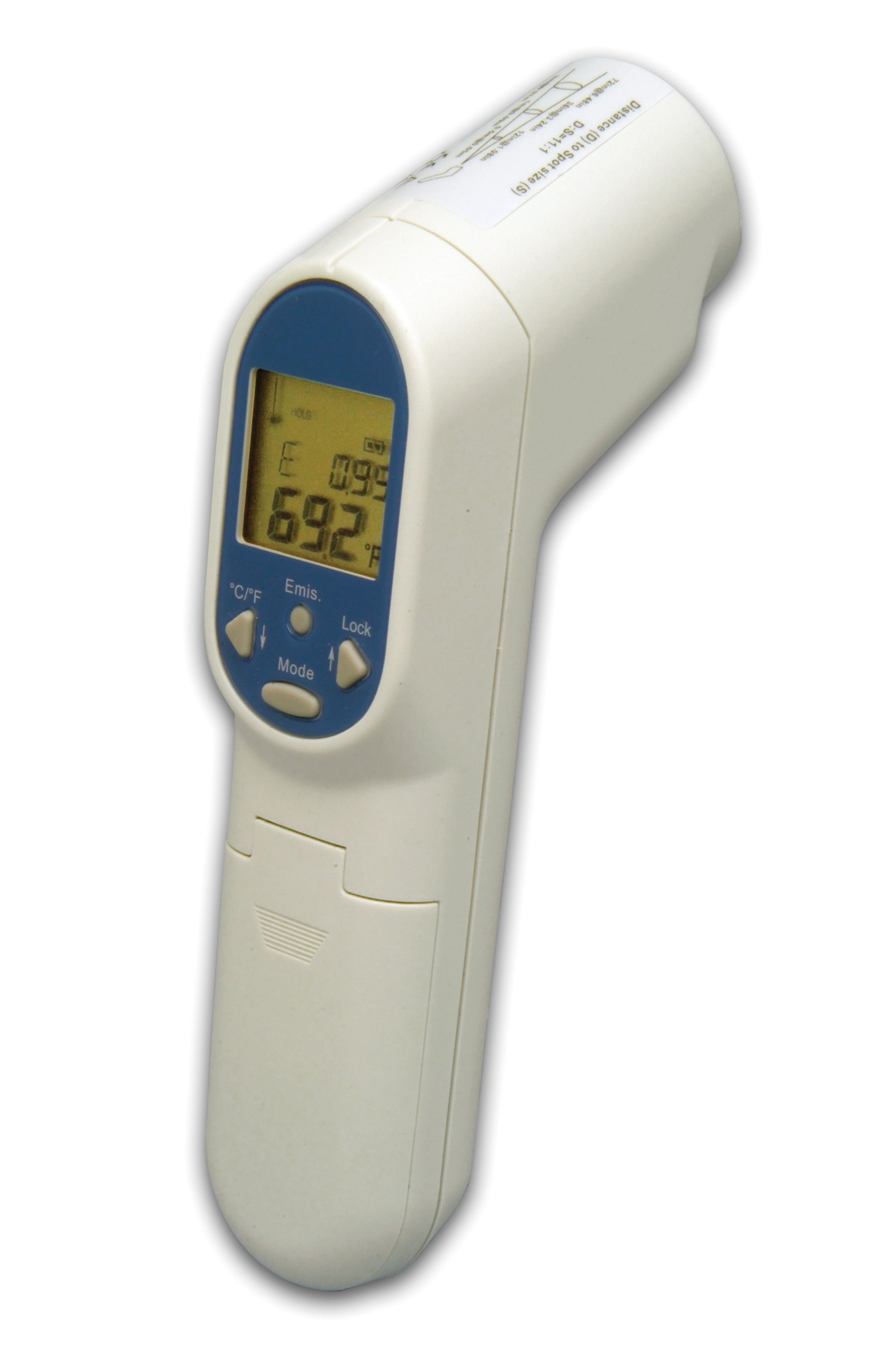 SP Bel-Art, H-B DURAC 12:1 Infrared and Contact Thermometer; -60/500C (-76/932F), Alarm, Min/Max Memory, Individual Calibration Report
