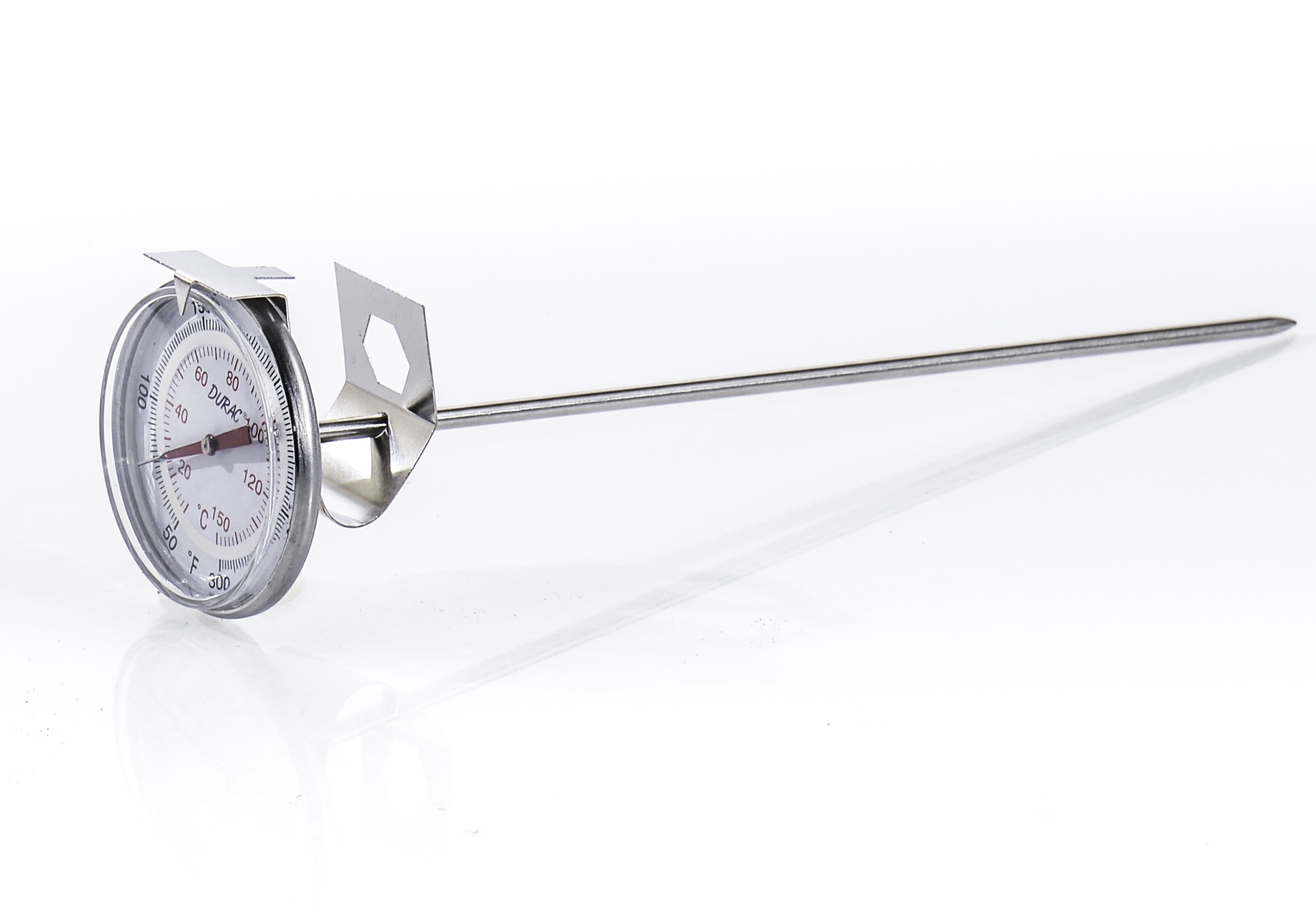 SP Bel-Art, H-B DURAC Bi-Metallic Thermometer; 15 to 150C (50 to 300F), 50mm Dial