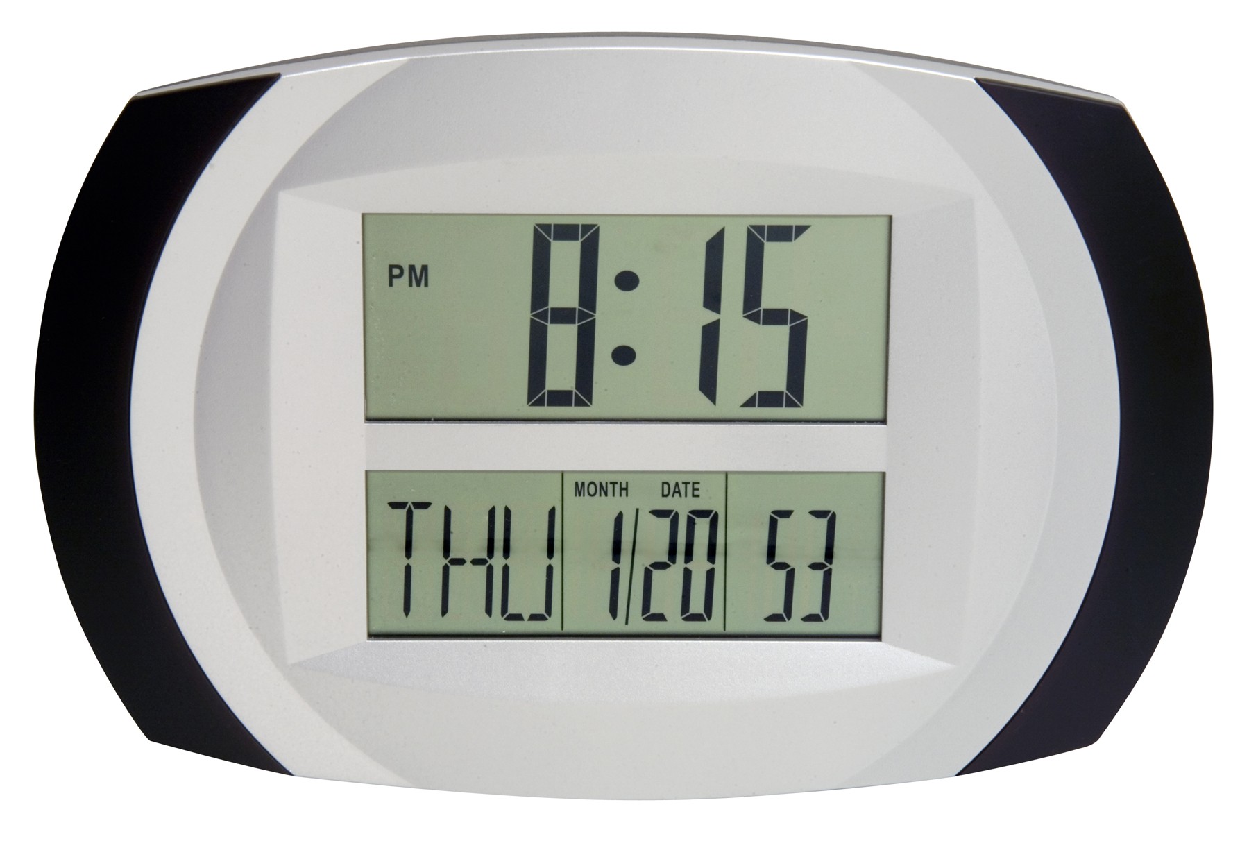 SP Bel-Art, H-B DURAC Multi-Function Digital Clock with Calendar, 0 to 50C Thermometer and Alarm