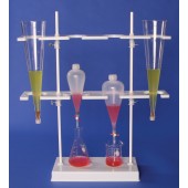 Imhoff Cone and Separatory Funnel Rack