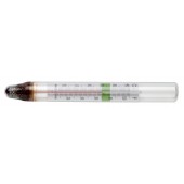 H-B DURAC Liquid-In-Glass Aquarium Thermometer; Organic Liquid Fill