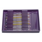 H-B Instrument Angled Liquid-in-Glass Thermometer Storage Trays