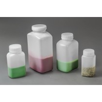 Polystormor Square Edge, Wide-Mouth Bottles