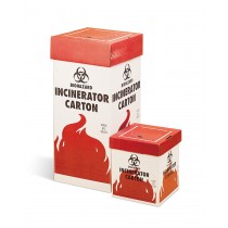 Biohazard Incinerator Cartons