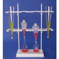 Imhoff Cone and Separatory Funnel Rack