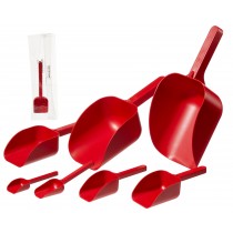 Sterileware Pharma Scoops – Red