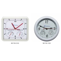 H-B DURAC Thermometer-Hygrometer Clocks