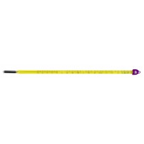 Supertek Lab Thermometer, Red Liquid, -20-110C/0-230F, Partial, Pack of 12