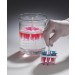 SP Bel-Art Round Microcentrifuge Floating Racks; For 1.5ml Tubes, 8 Places, Fits in 400ml Beakers (Pack of 4)