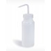 SP Bel-Art Wide-Mouth 500ml (16oz) Polyethylene Wash Bottles; Natural Polypropylene Cap, 53mm Closure (Pack of 6)