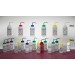 2-Color Wash Bottles – Safety-Labeled, Wide-Mouth