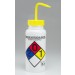 SP Bel-Art Wide-Mouth, Safety-Labeled 500ml Bleach Wash Bottle (Pack of 4)
