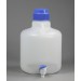 SP Bel-Art Autoclavable Polypropylene Carboy with Spigot; 10 Liters (2.6 Gallons)
