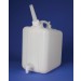 SP Bel-Art Polyethylene Jerrican with Spigot; 10 Liters (2.5 Gallons), Screw Cap, ¾ in. I.D. Spout