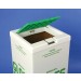 SP Bel-Art Plastic Cover for Glass Disposal Carton; 12½ x 12½ in.