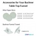 Buchner Table-Top Funnels 10.25" (26cm)