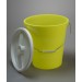 SP Bel-Art Polyethylene 13.2 Liter Pail; 12¾ in. Height, 10½ in. I.D.