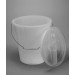 SP Bel-Art Polypropylene 13.2 Liter Pail; 12¾ in. Height, 10½ in. I.D.