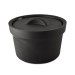 SP Bel-Art Magic Touch 2 High Performance Black Ice Bucket; 2.5 Liter, With Lid