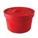 SP Bel-Art Magic Touch 2 High Performance Red Ice Bucket; 2.5 Liter, With Lid
