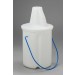 SP Bel-Art Cone Style Acid/Solvent Bottle Carrier; Holds One 2.5 Liter (5 Pint) Bottle, Polyethylene
