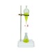 SP Bel-Art Polypropylene Compact Support Stand; 8¼ x 6¼ in. x 1¾ in. Base, 3/8 in. x 19¾ in. Rod