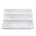 SP Bel-Art Lab Drawer 3 Compartment Tray; 14 x 17½ x 2¼ in.