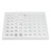 SP Bel-Art Lab Drawer Compartment Tray for Scintillation Vials; 63 Wells, 14 x 17½ x 2¼ in.