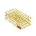 SP Bel-Art Poxygrid Test Tube Rack; For 10-13mm Tubes, 72 Places, Yellow