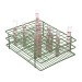 SP Bel-Art Poxygrid Test Tube Rack; For 10-13mm Tubes, 108 Places, Green