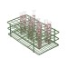 SP Bel-Art Poxygrid Test Tube Rack; For 13-16mm Tubes, 72 Places, Green