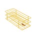 SP Bel-Art Poxygrid Test Tube Rack; For 16-20mm Tubes, 40 Places, Yellow