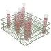 SP Bel-Art Poxygrid Test Tube Rack; For 20-25mm Tubes, 80 Places, Green